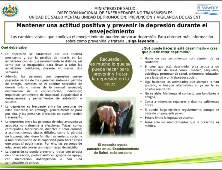 5- MANTENER UNA ACTITUD POSITIVA Y PREVENIR LA DEPRESION DURANTE EL ENVEJECIMIENTO
